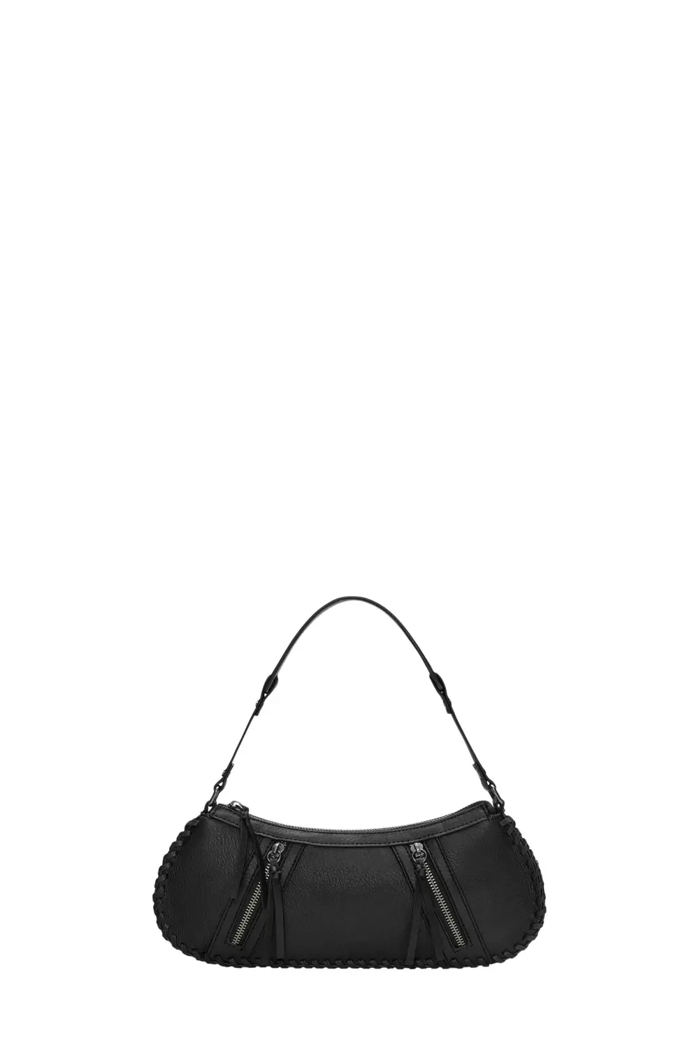 Bolso de hombro cremalleras