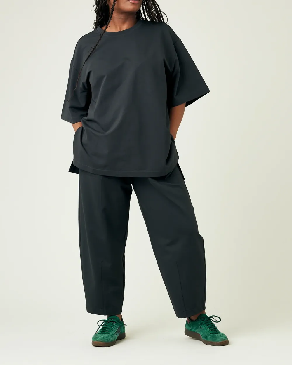 COTTON JERSEY TROUSERS
