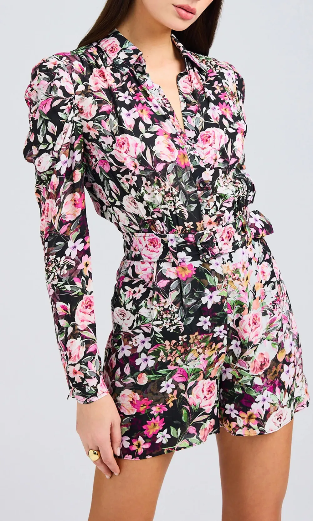 Kaline Floral Romper