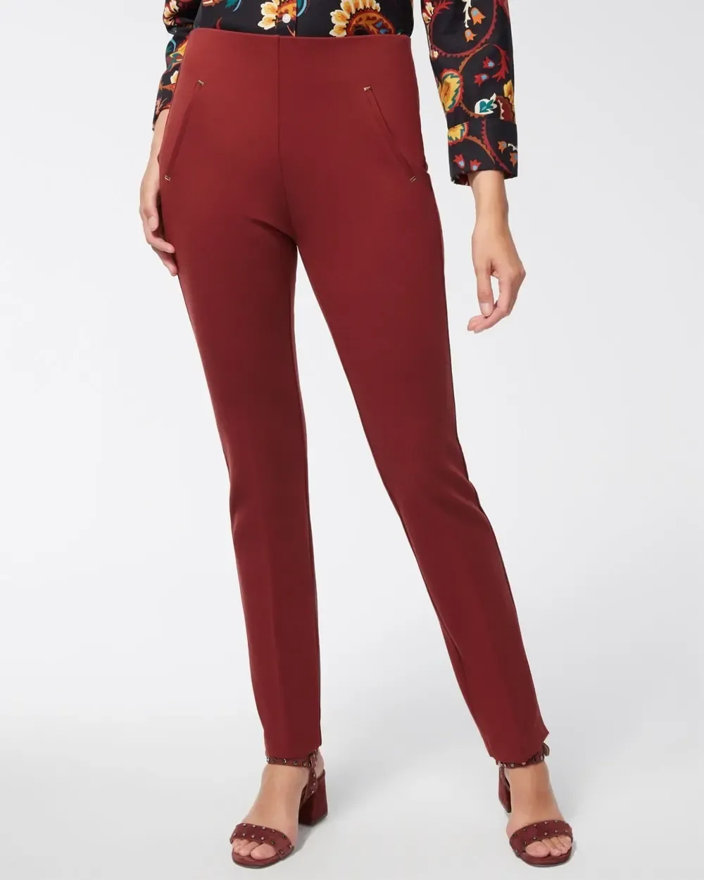 Juliet Ponte Trim Detail Pants