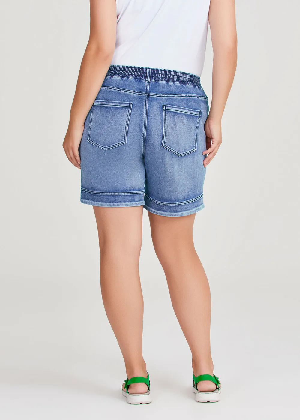 Cotton Pocket Denim Short