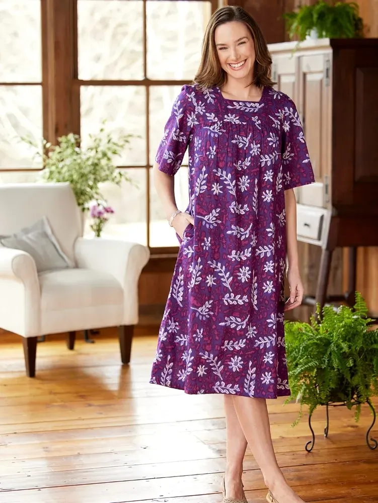 Batik Print Muumuu