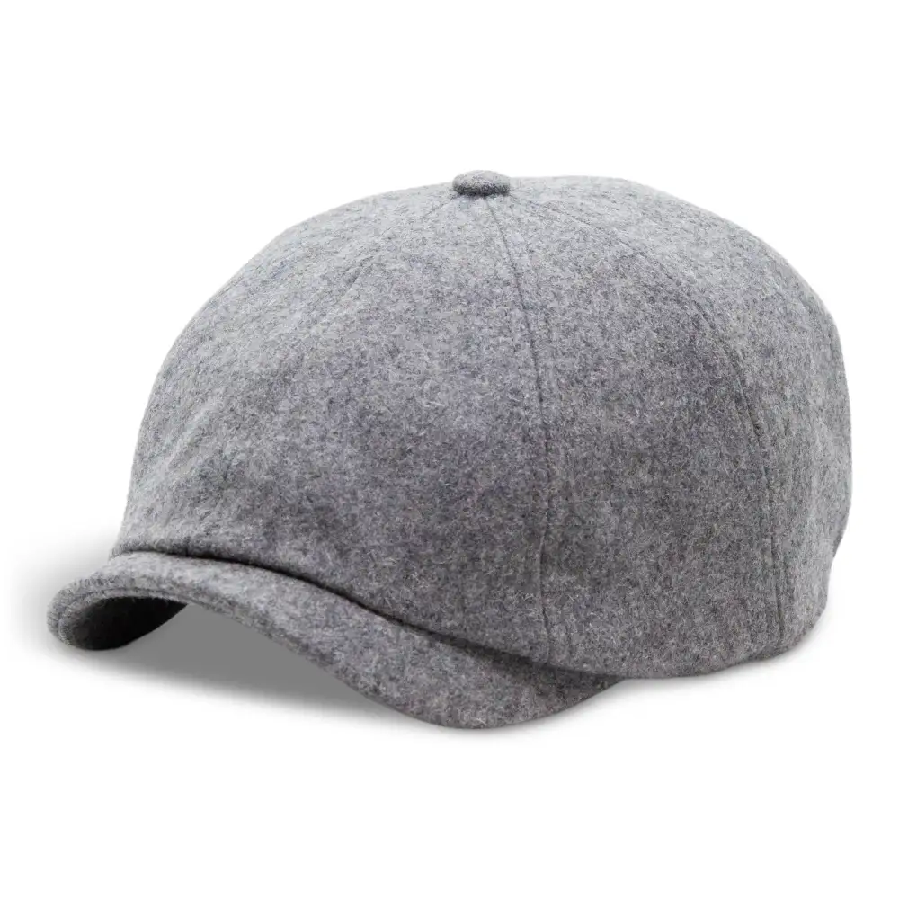The Baker Boy Boston Scally Cap - Grey