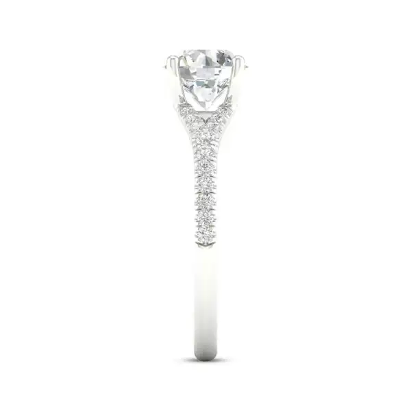 Lab-Created Diamonds by KAY Round-Cut Engagement Ring 1-3/4 ct tw 14K White Gold