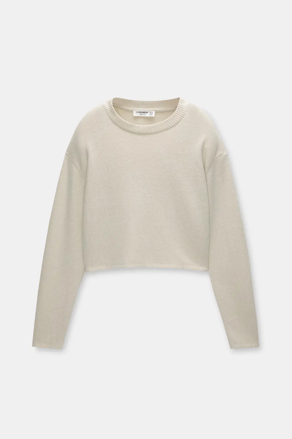 Jersey cropped soft touch