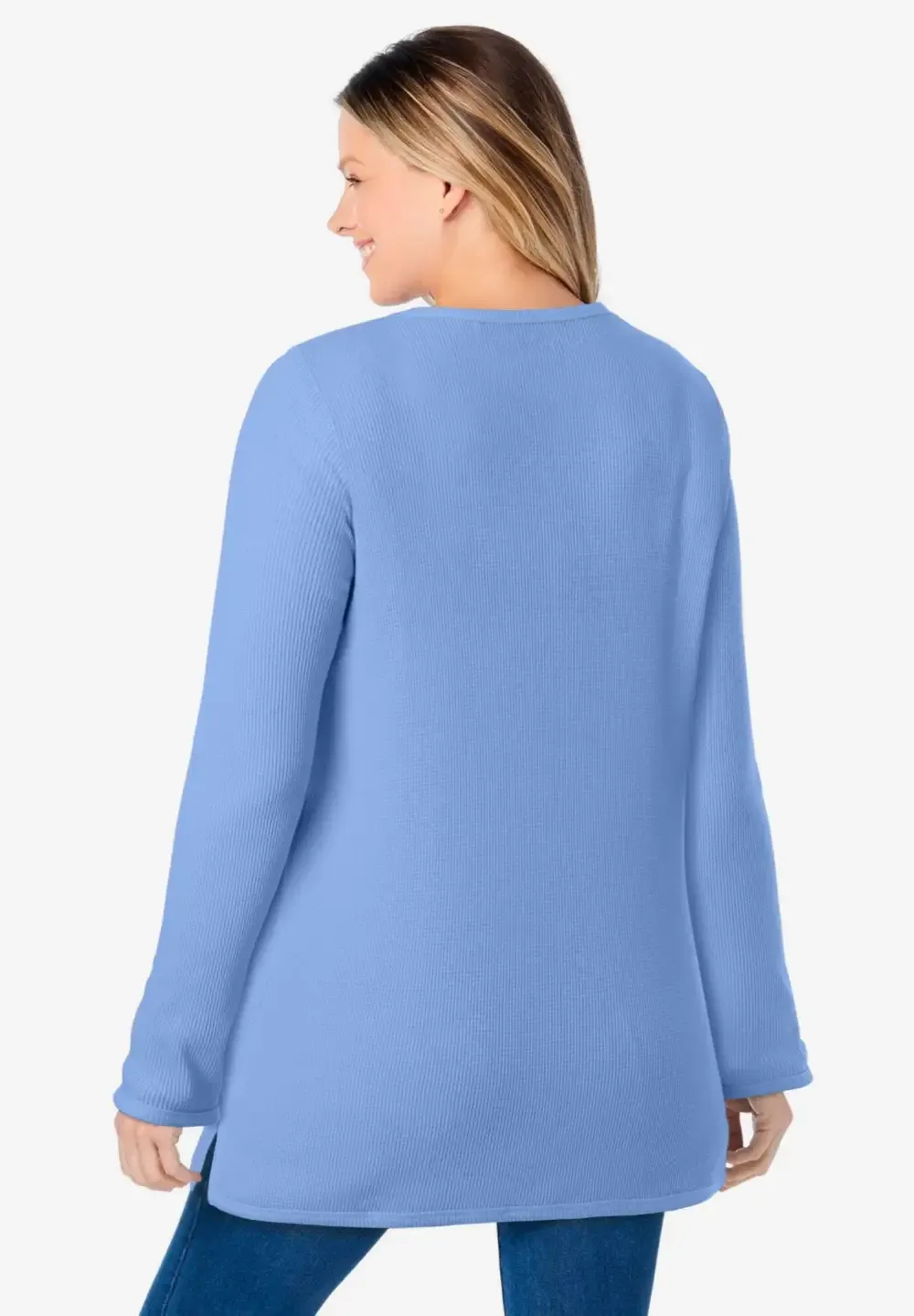 Waffle Thermal Sweatshirt