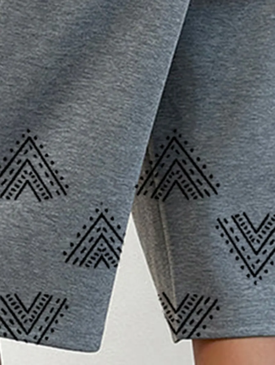 Side Stripe Shorts In Grey