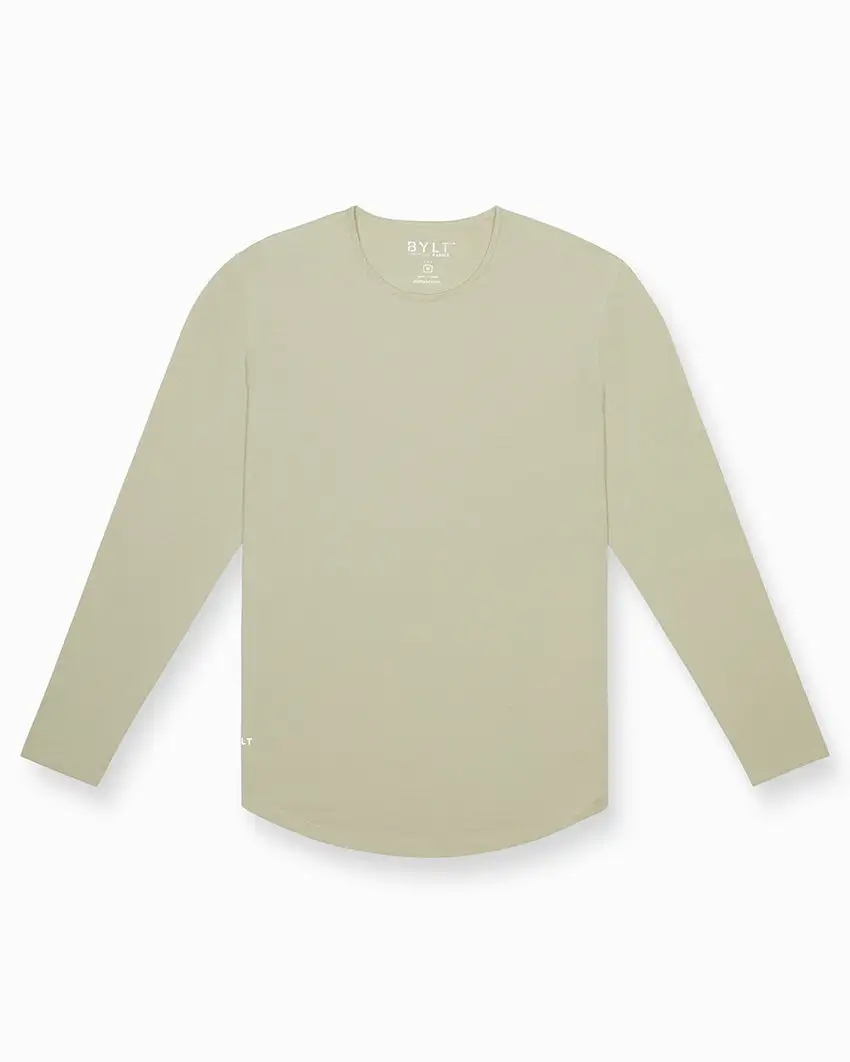 Drop-Cut Long Sleeve: Lux