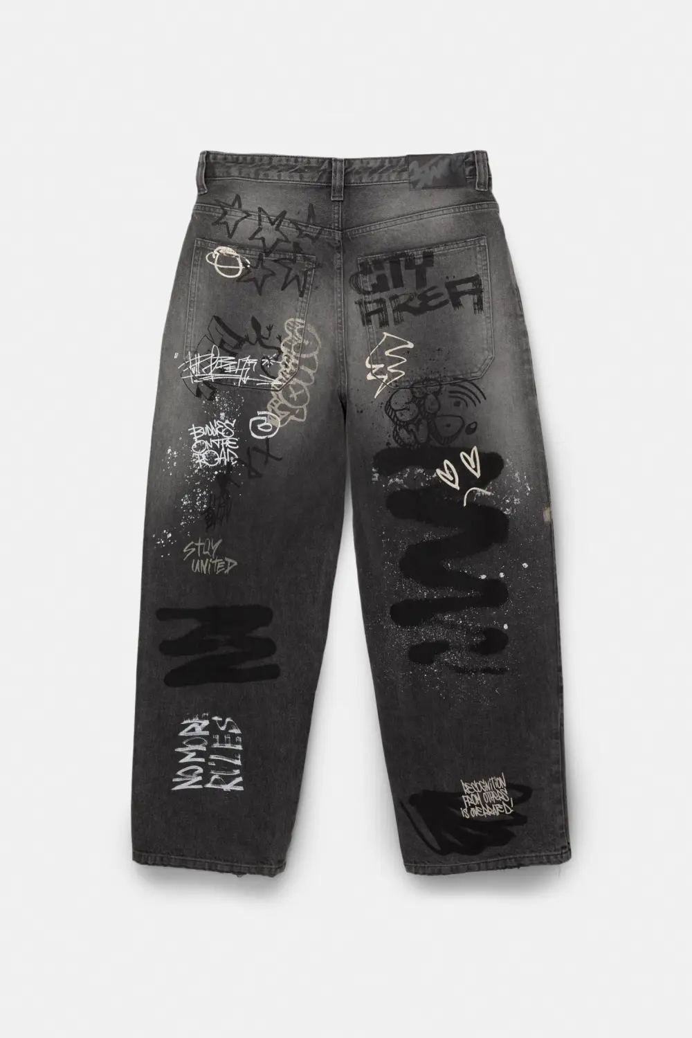 Graffiti skater jeans