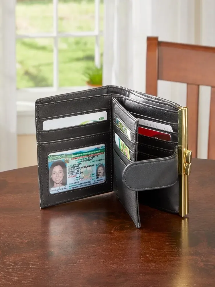 Women's Double-Cardex RFID-Blocking Wallet