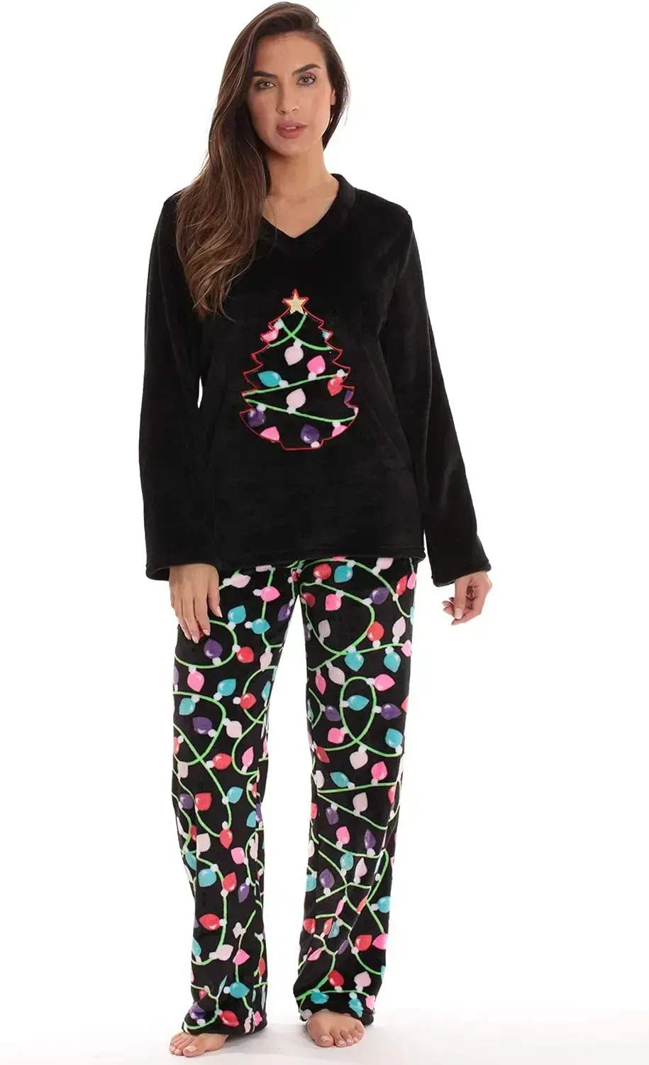 Plush Pajama Sets for Women