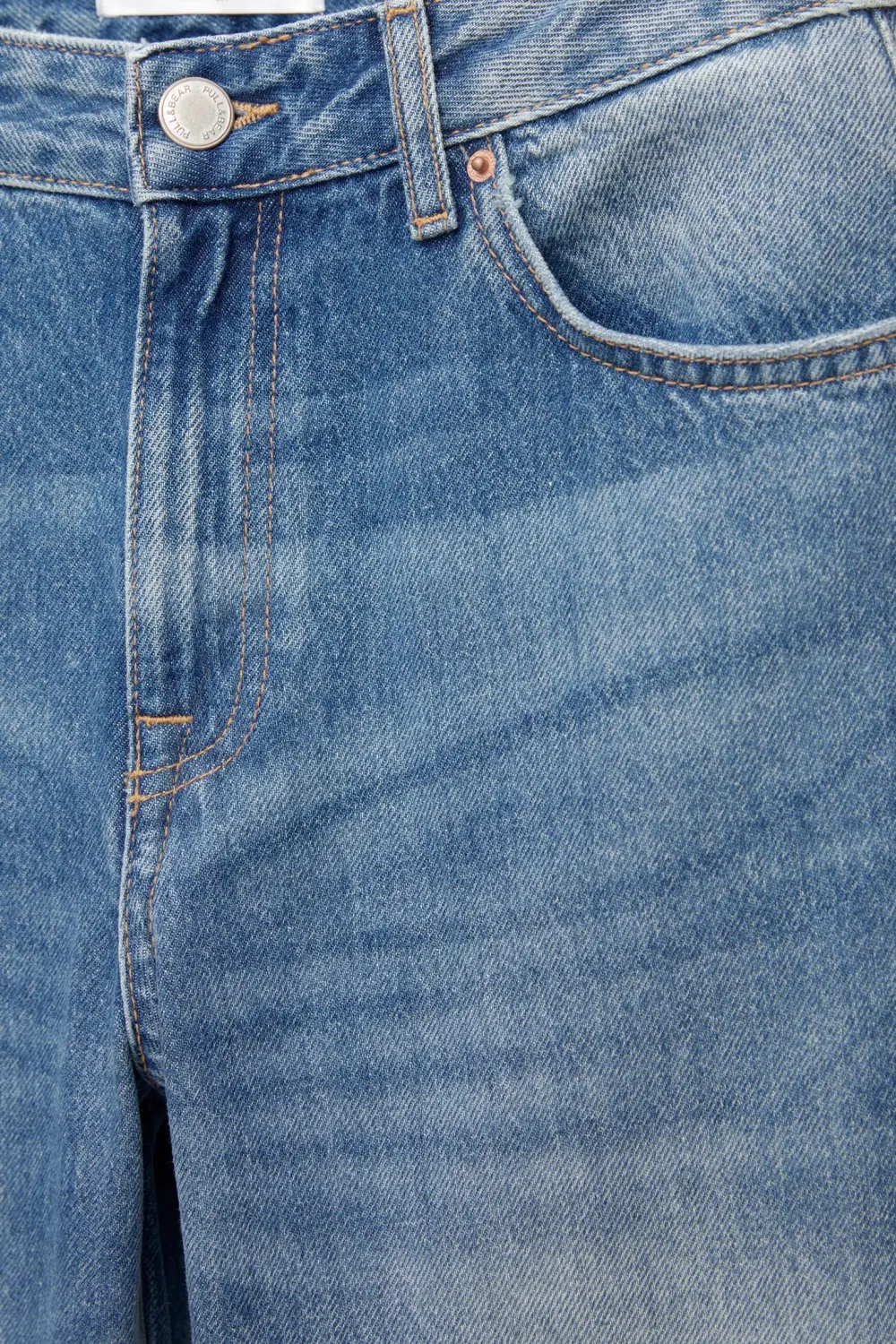 Jeans rectos tiro alto