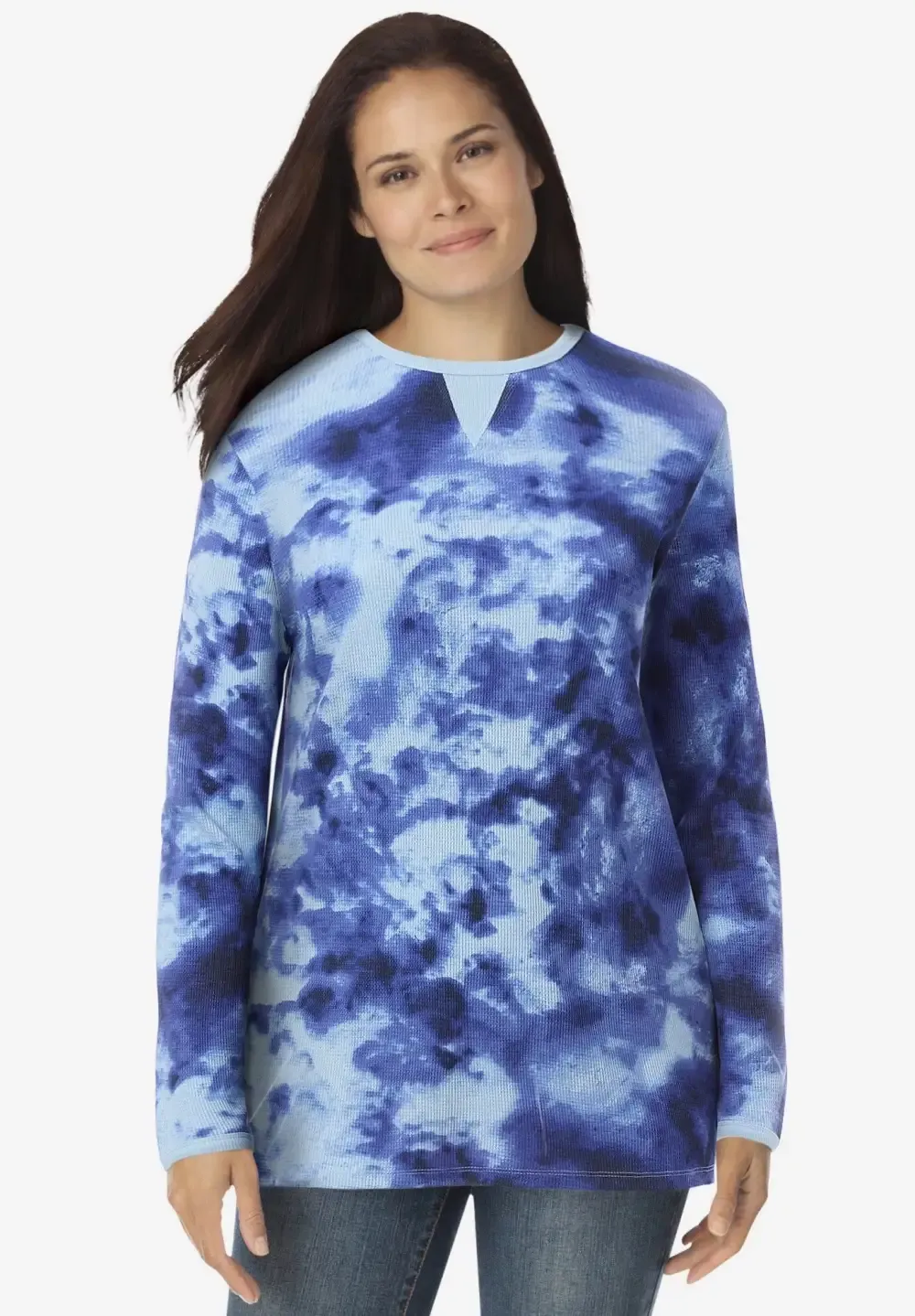 Waffle Thermal Sweatshirt