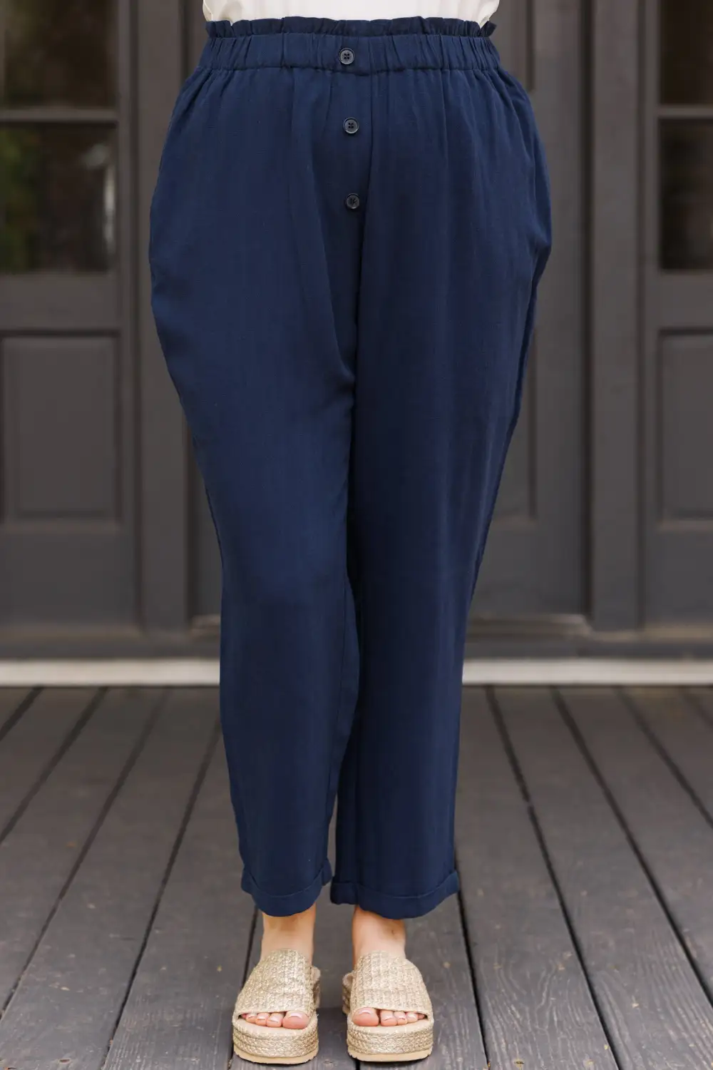 We're Not Done Pants, Navy