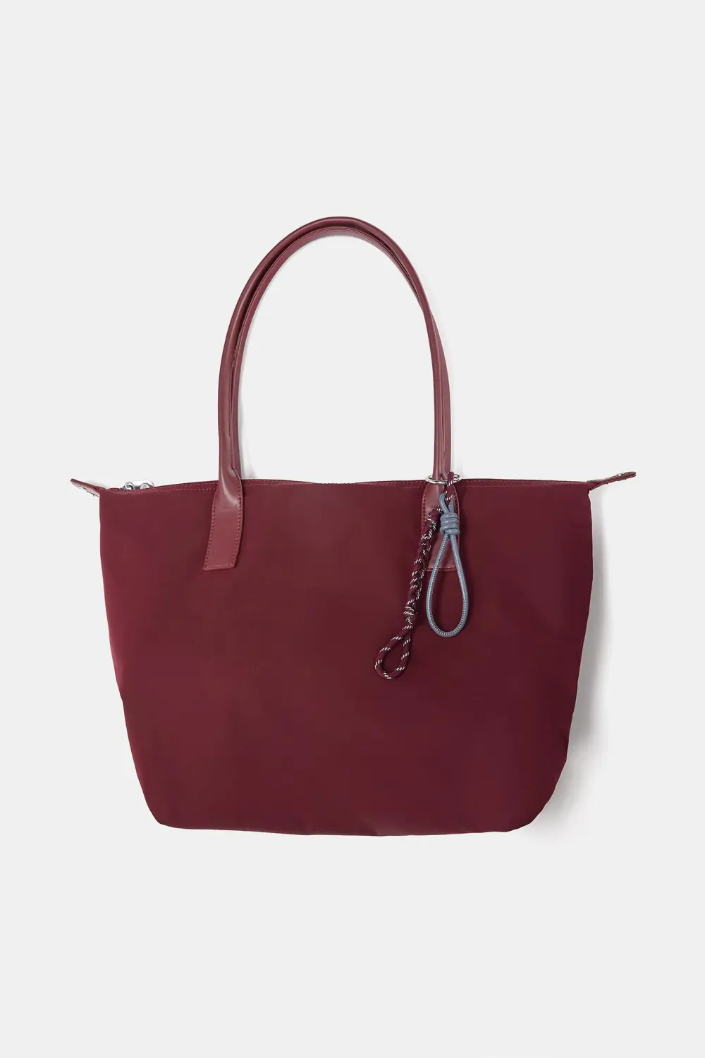 Bolso shopper nylon adorno