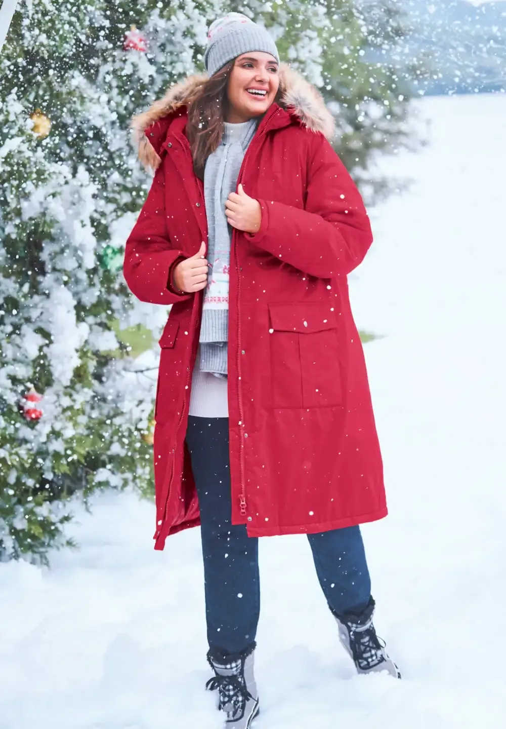 The Arctic ParkaTM in Knee Length