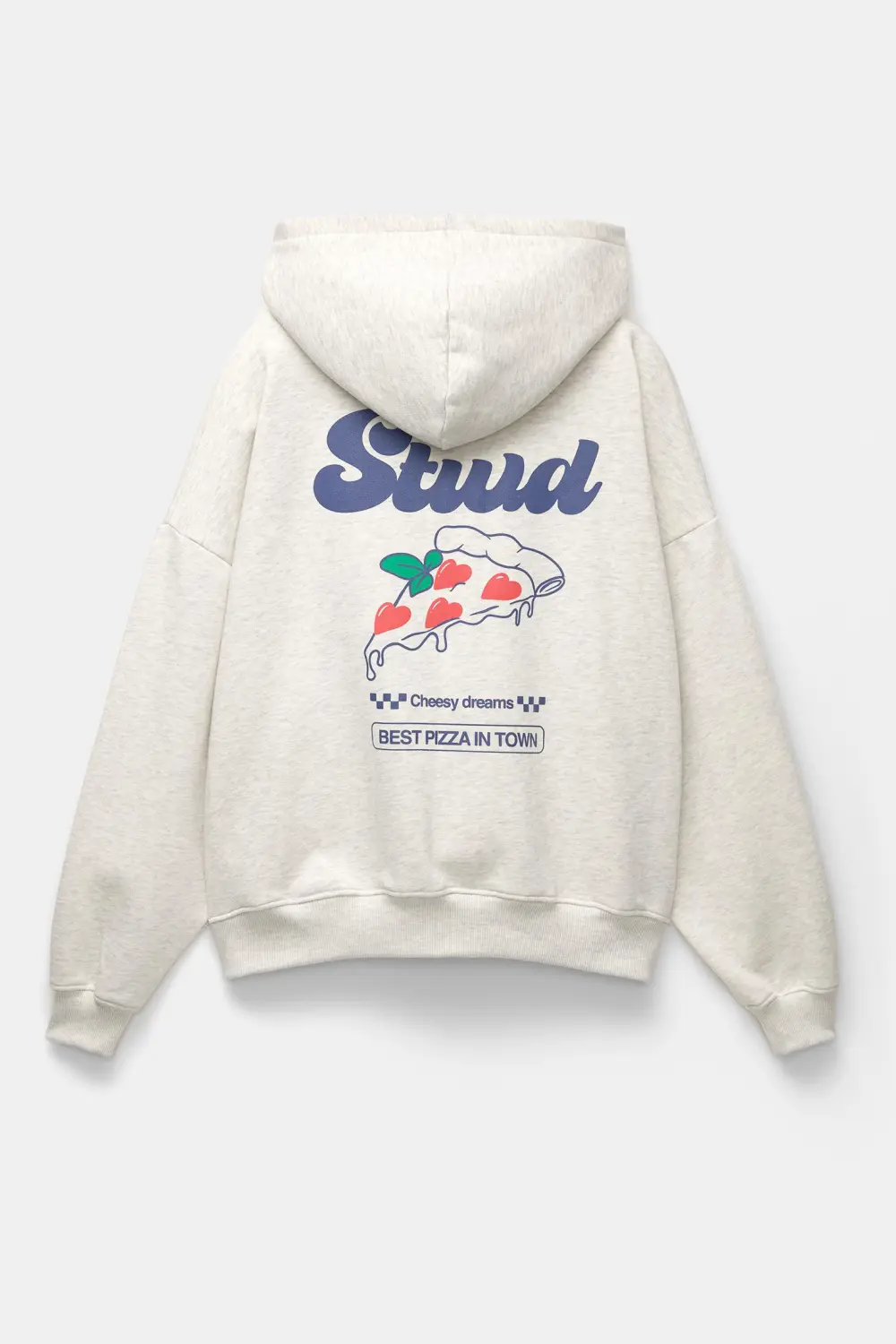 Sudadera gris STWD pizza