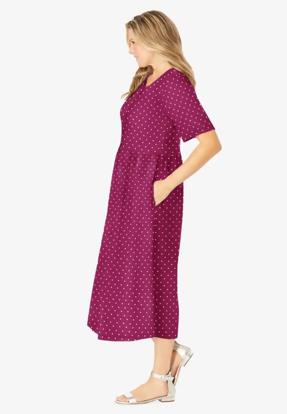 Button-Front Essential Dress
