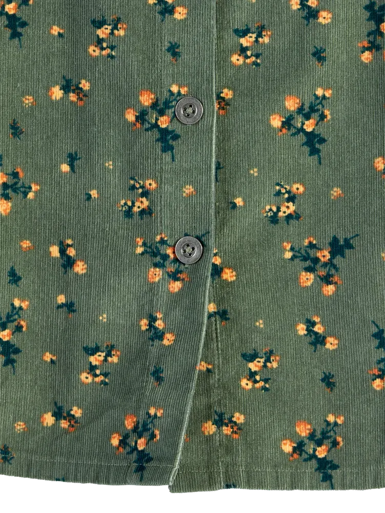 Classic Corduroy Midi Skirt