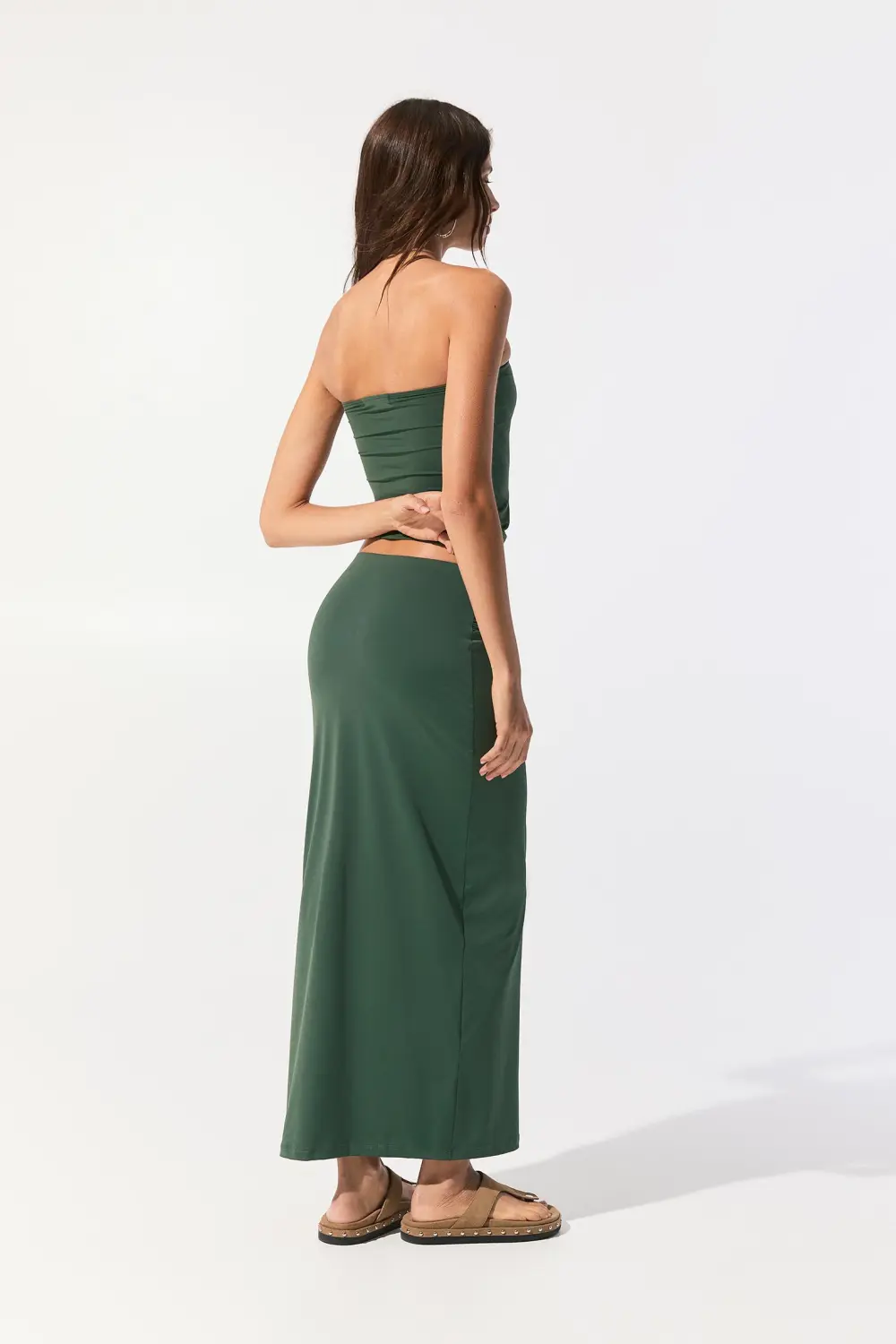 Strapless polyamide top