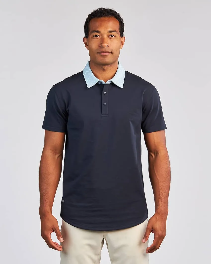 Drop-Cut: Lux Dotted Polo
