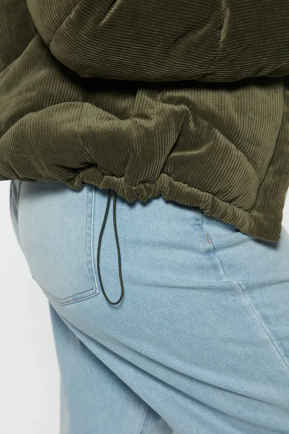By The Campfire Corduroy Jacket - Olive