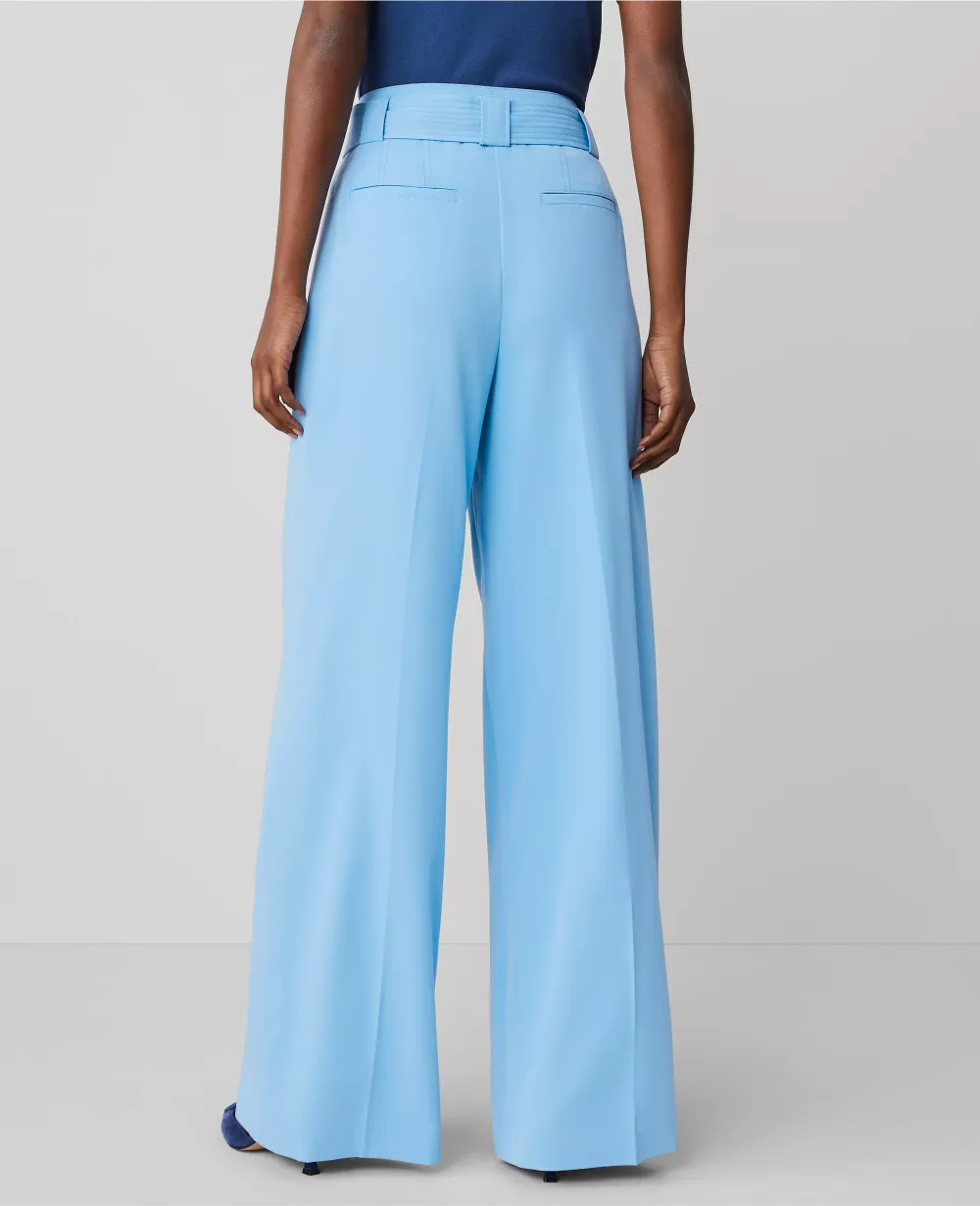 The Belted Wide-Leg Pant