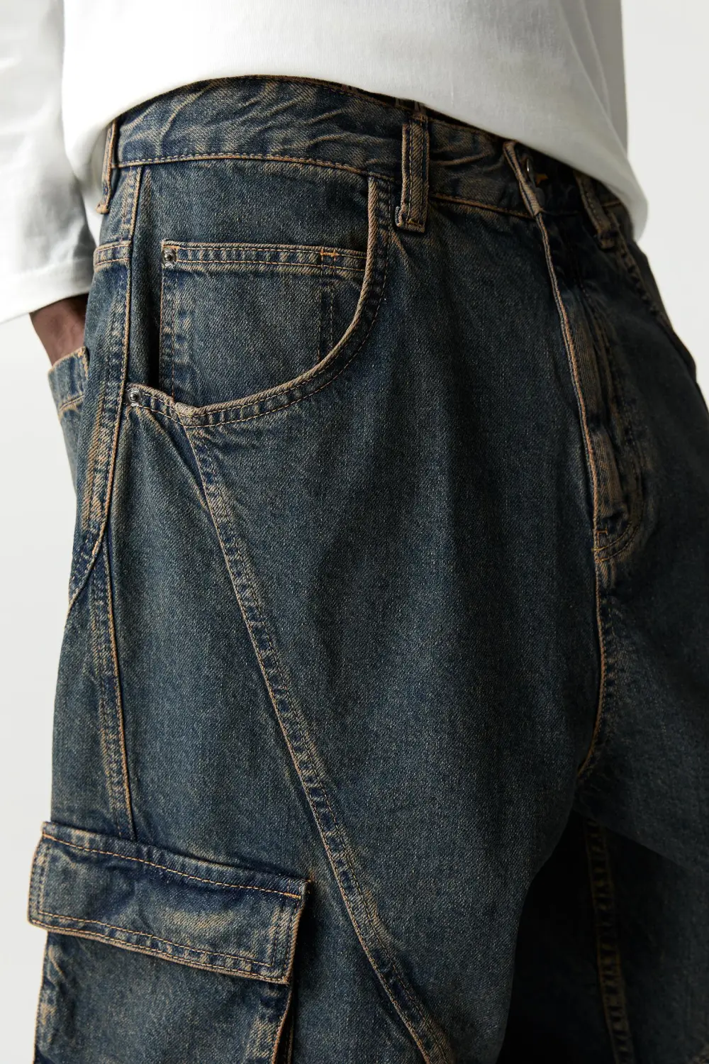 Super baggy cargo jeans
