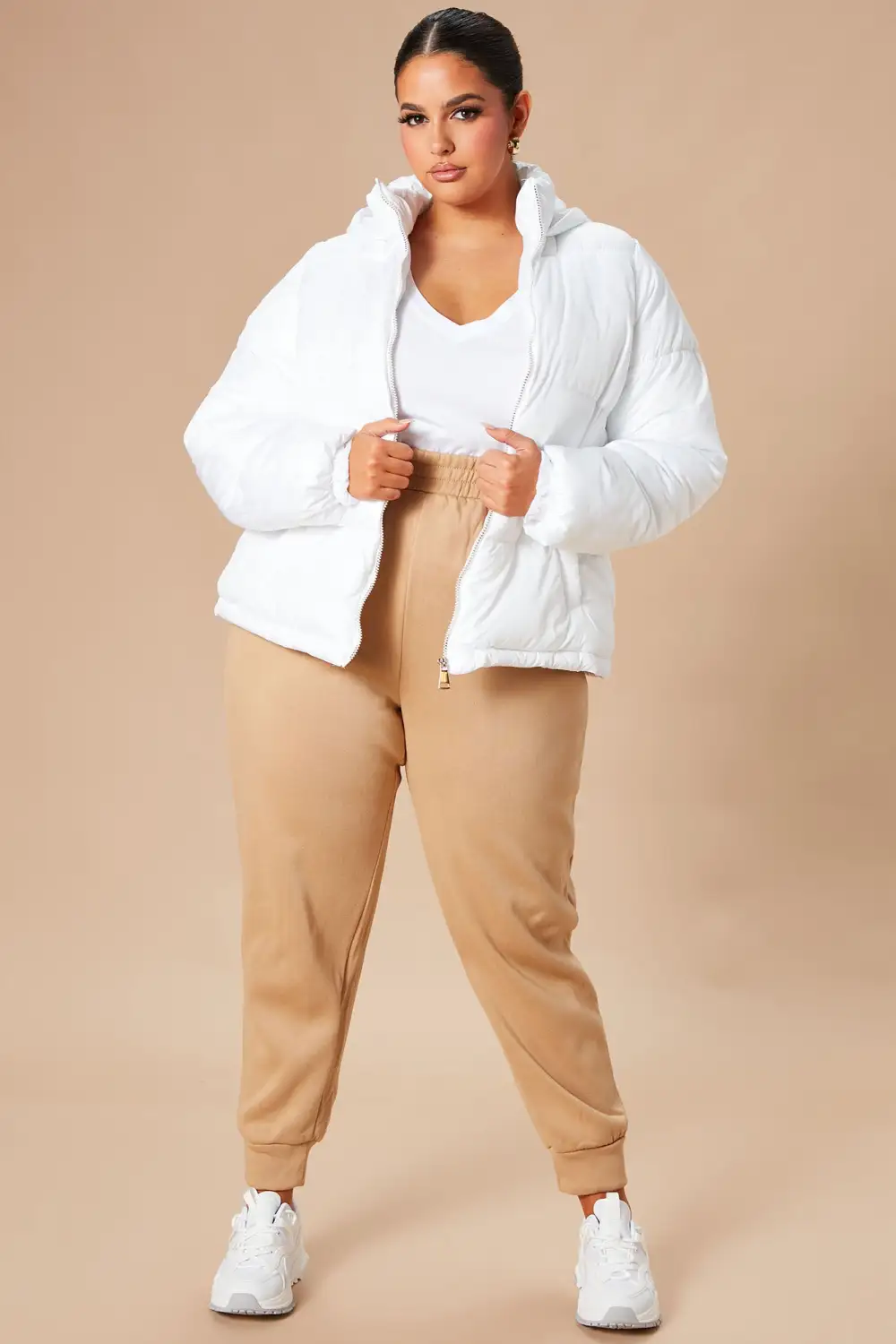 Don't Rain On My Puffer Jacket - White