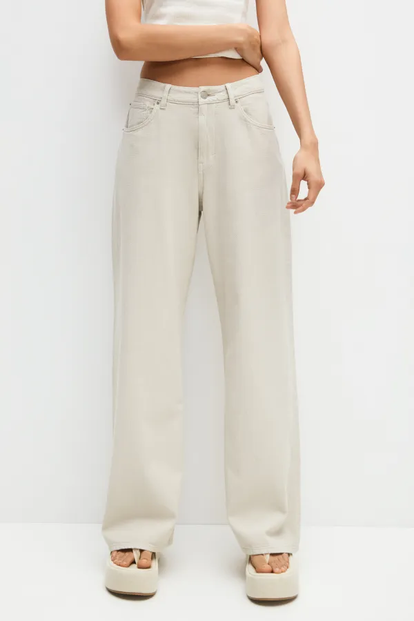 Pantalón fluido wide leg
