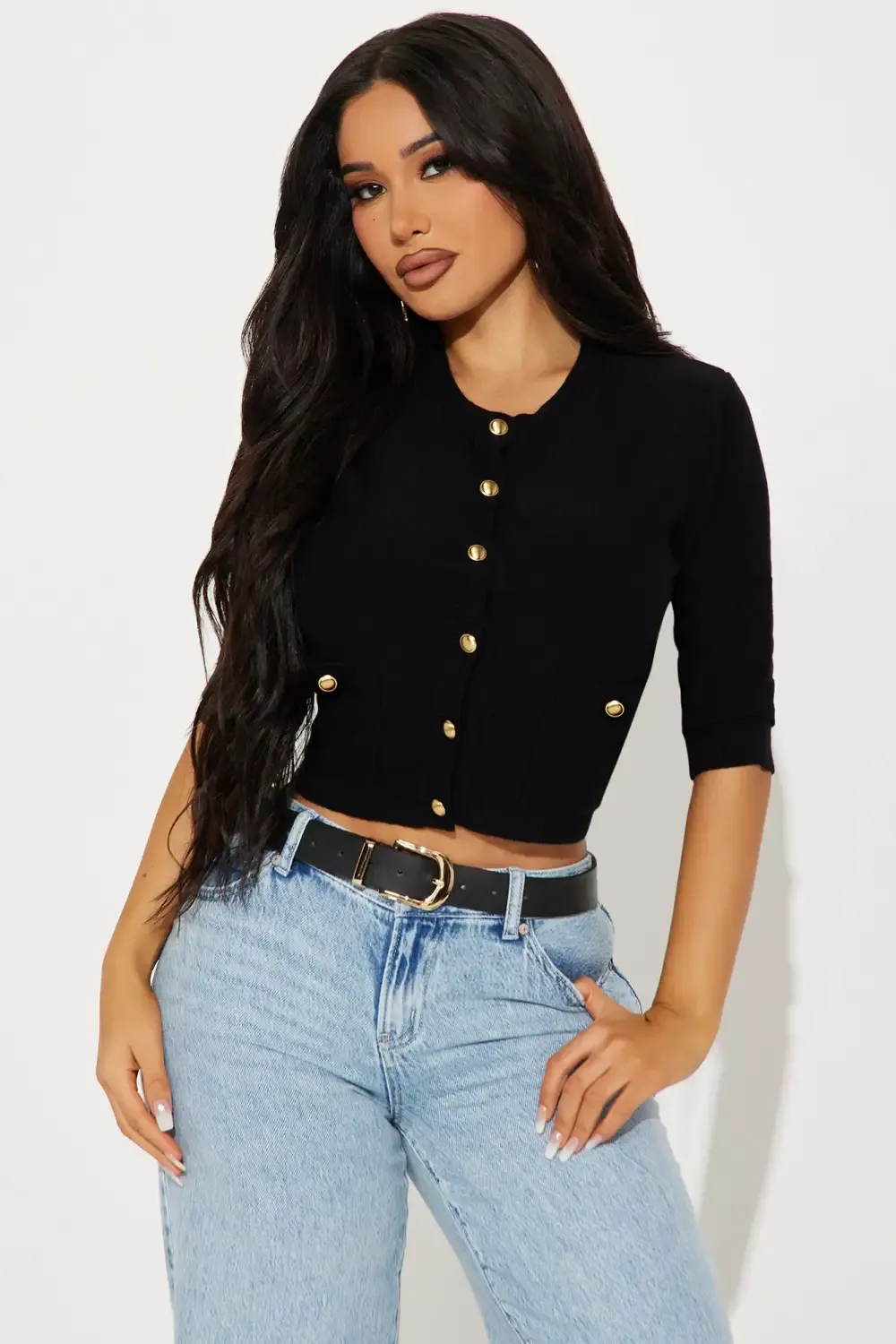 Never Difficult Cardigan - Black