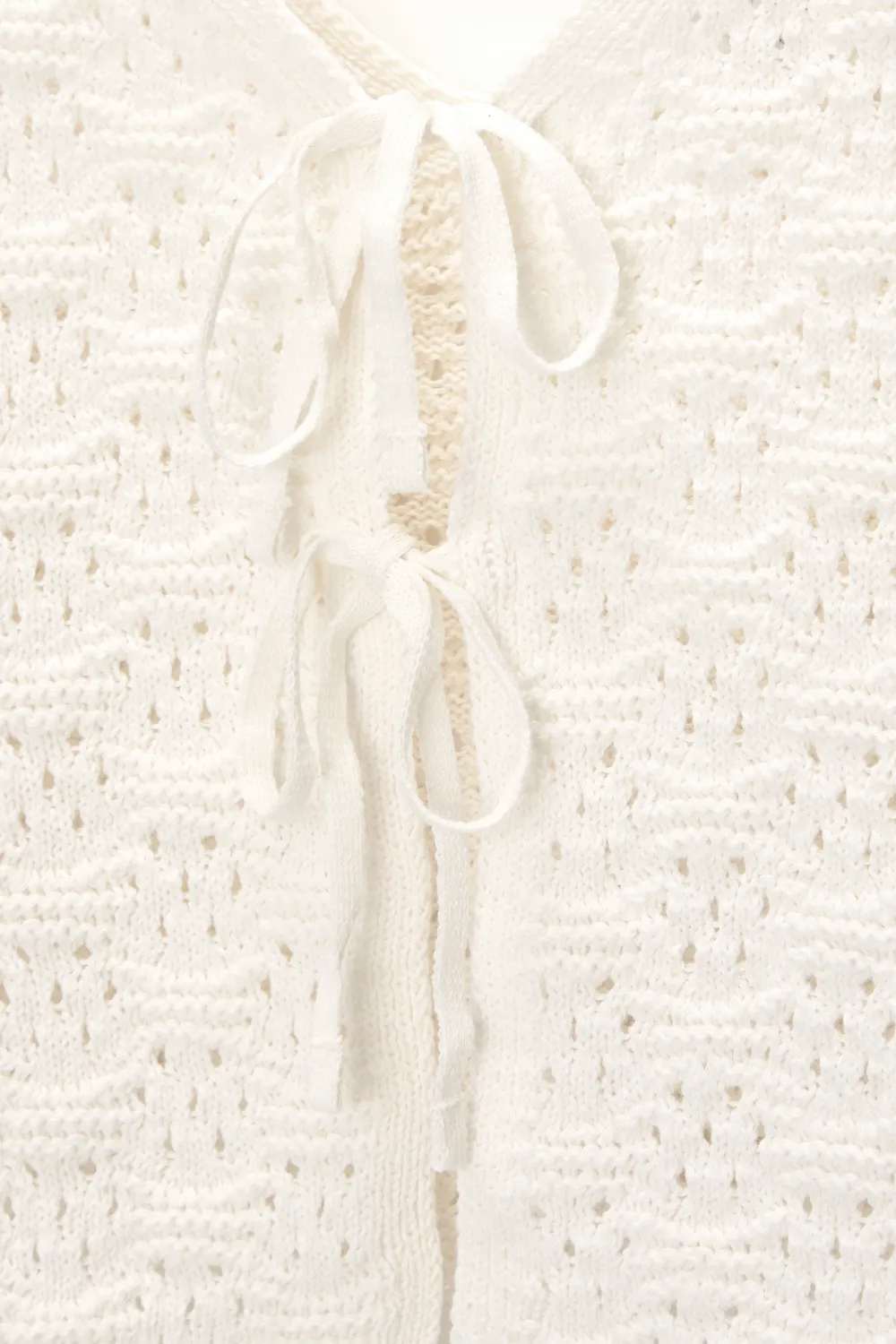 Top crochet lazos