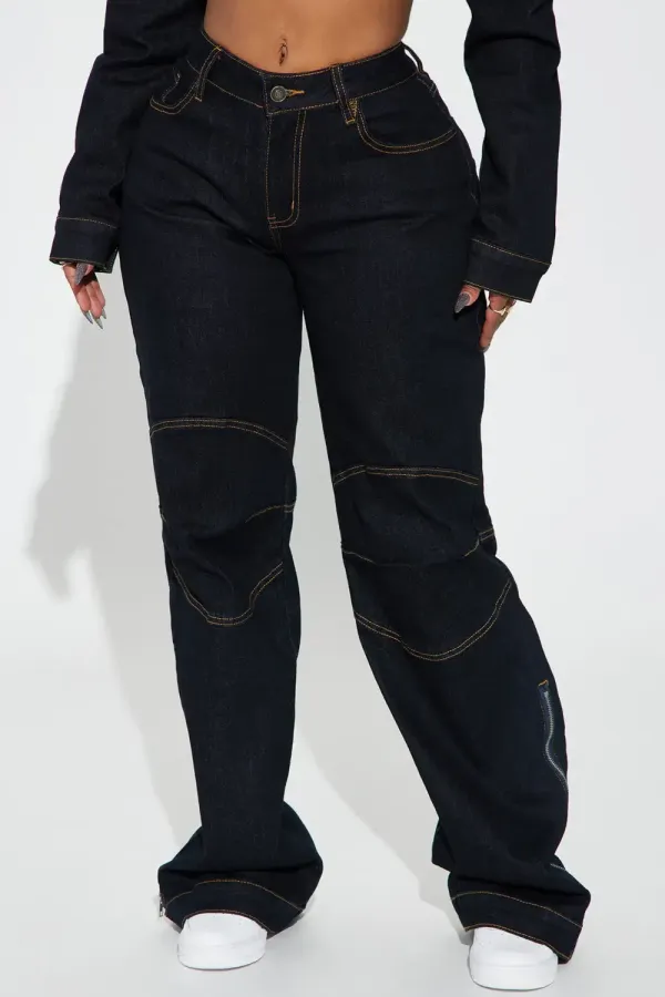Pinegrove Baggy Jeans - Dark Wash