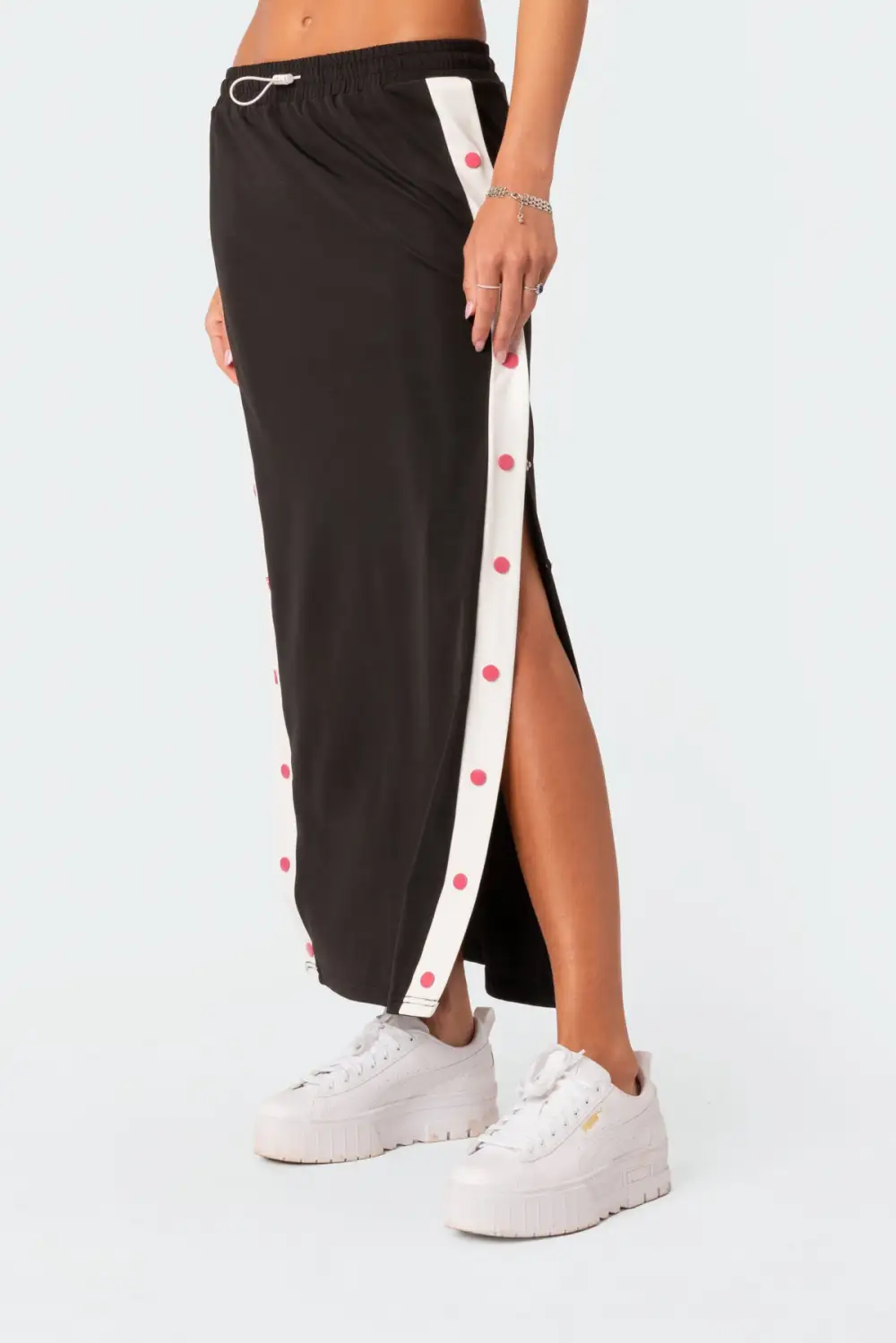 Athletic Low Rise Maxi Skirt