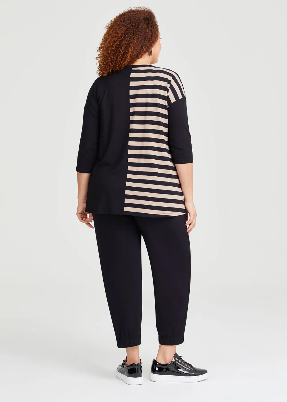 Natural Neutral Stripe Top