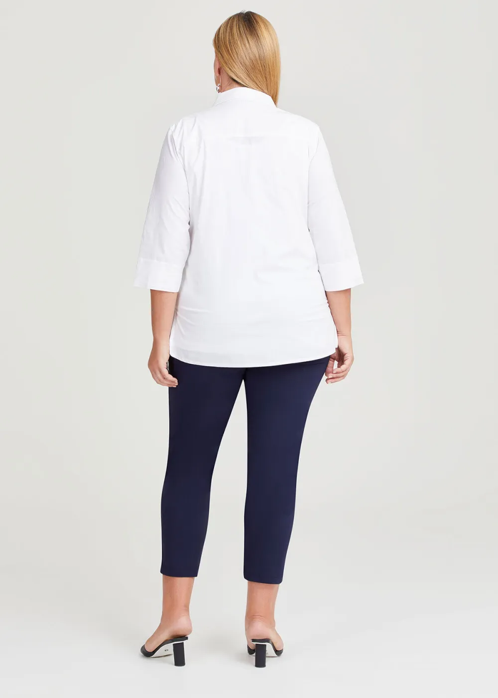 Stretch Cotton Poplin Shirt