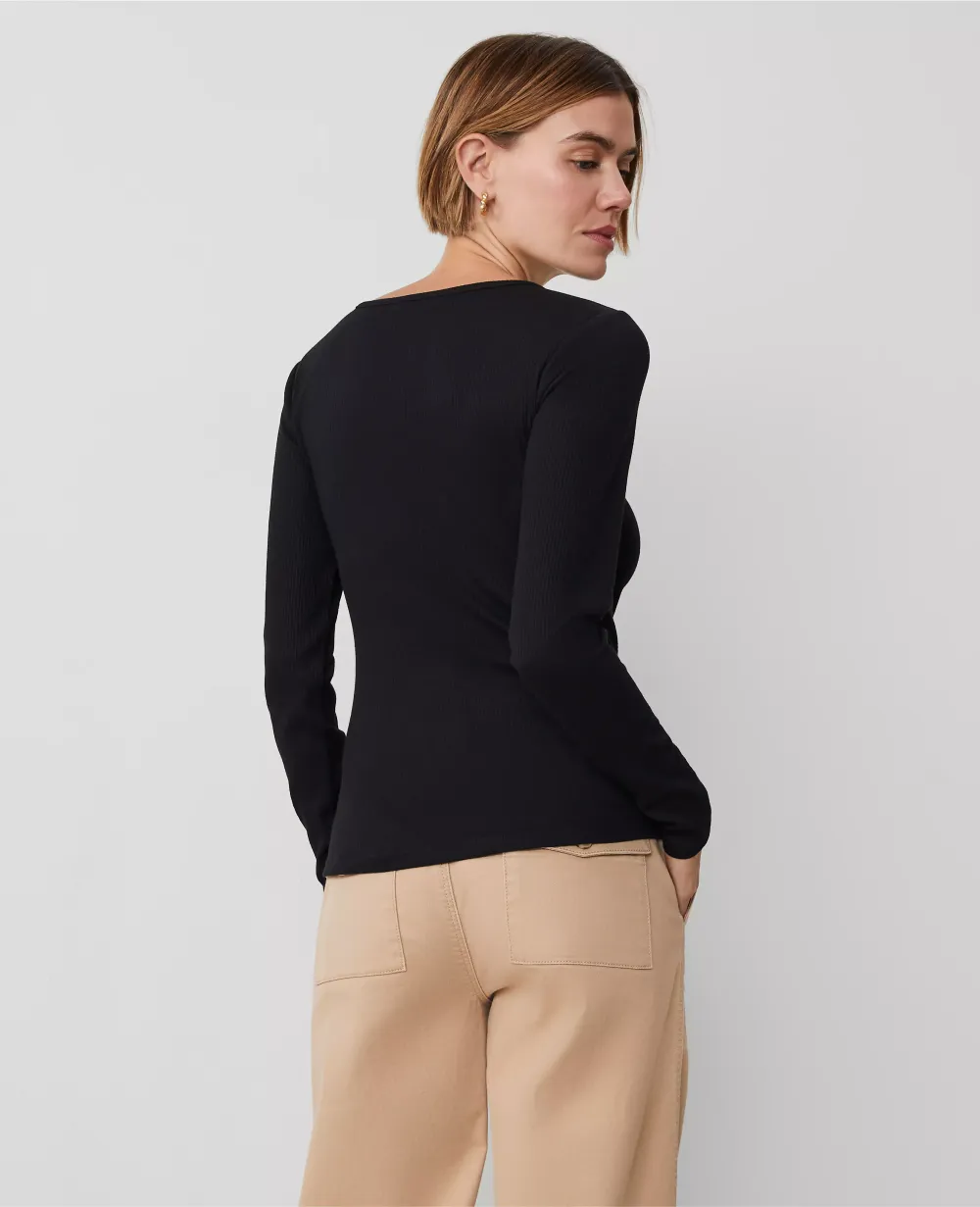 Weekend Collection Crew Neck Henley
