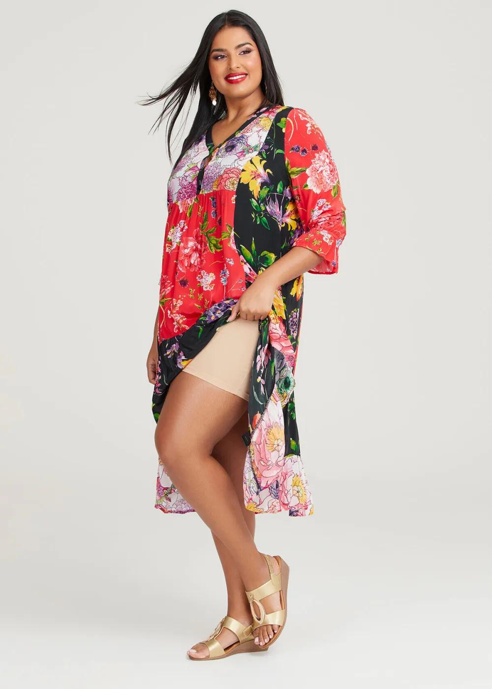 Natural Garden Party Dress