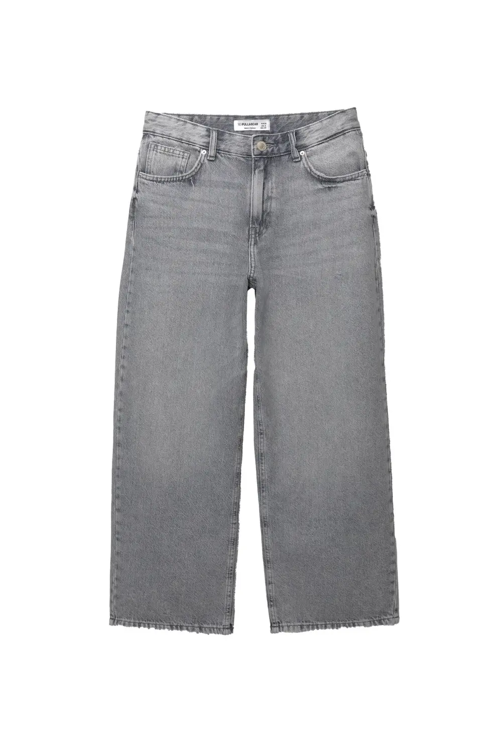 Jeans wide leg cropped
