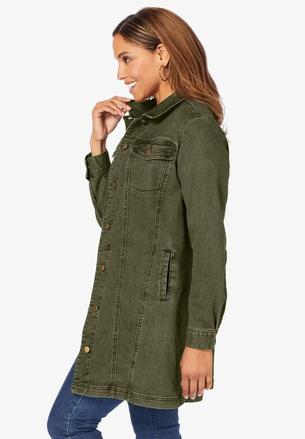 Long Denim Jacket