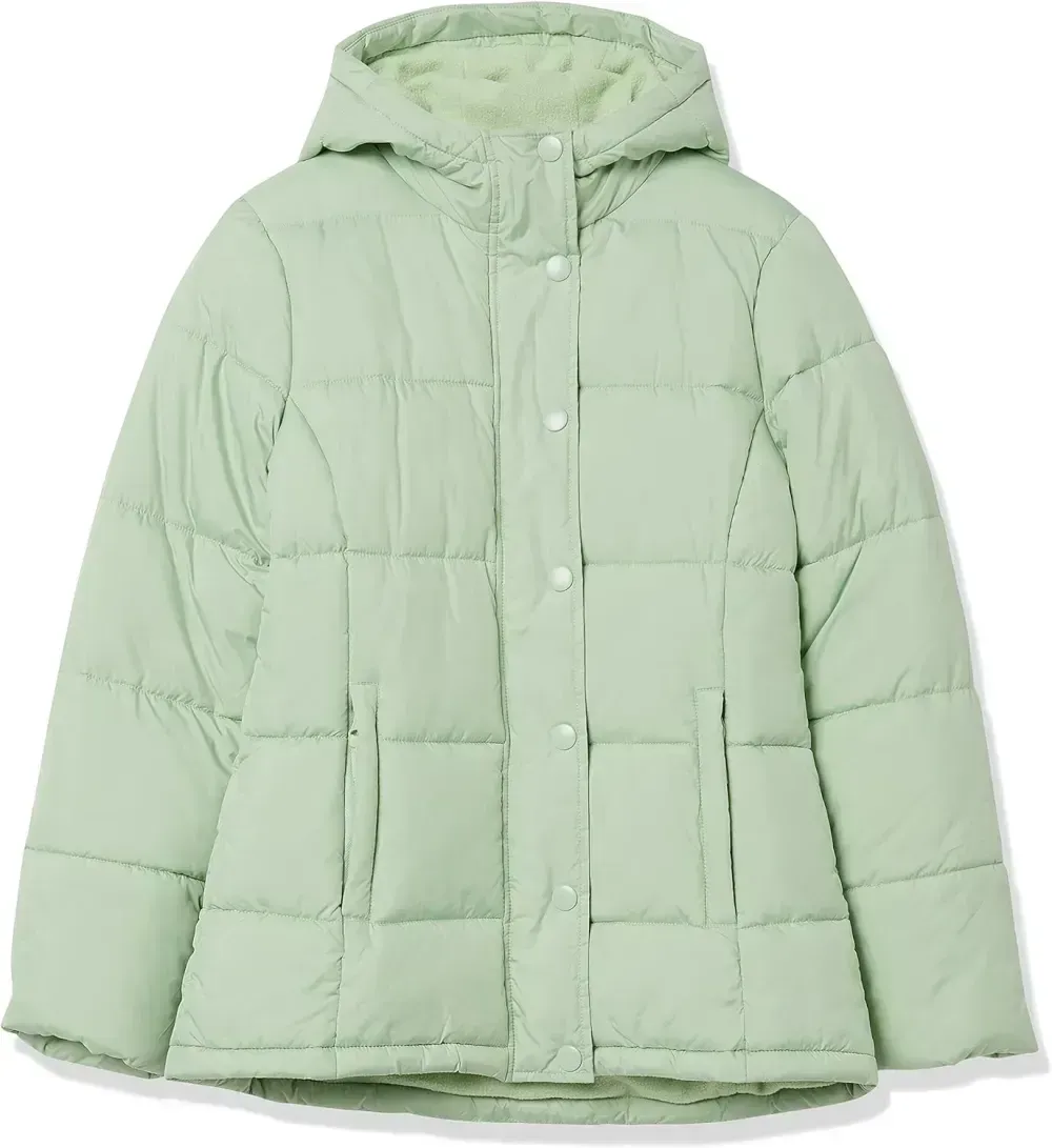 Women's Heavyweight Long-Sleeve Hooded Puffer Coat (Available in Plus Size)