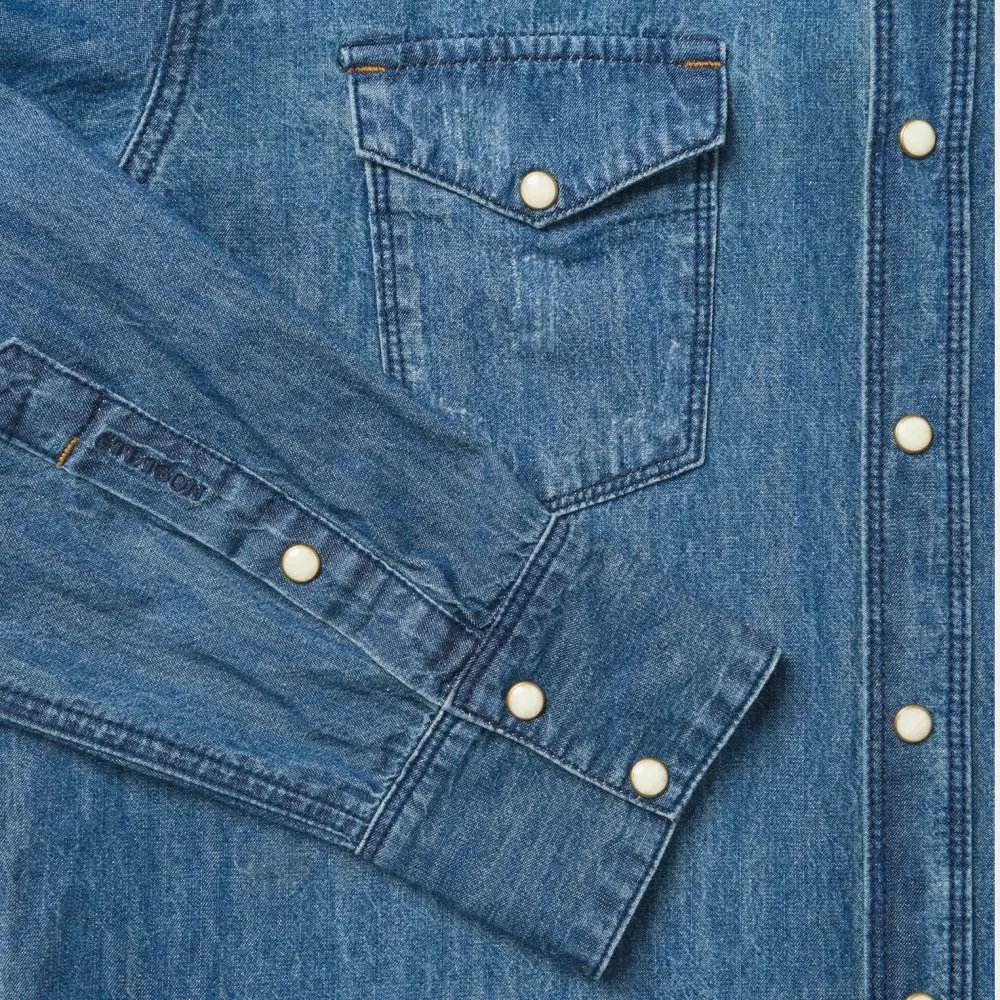 Medium Blue Denim Shirt