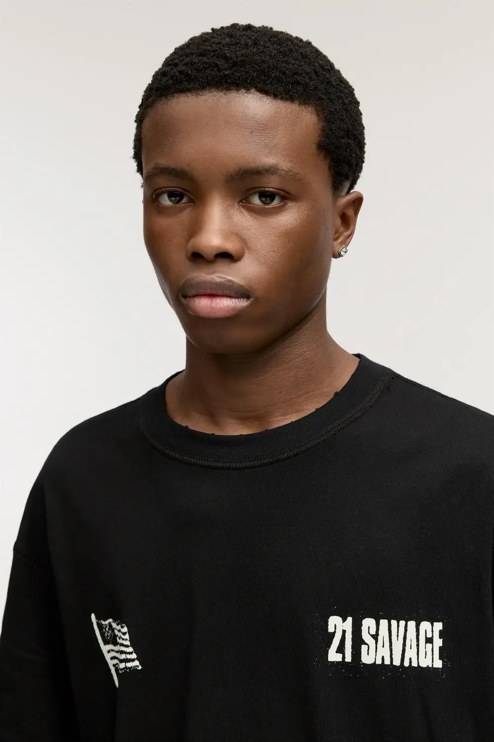21 Savage black T-shirt