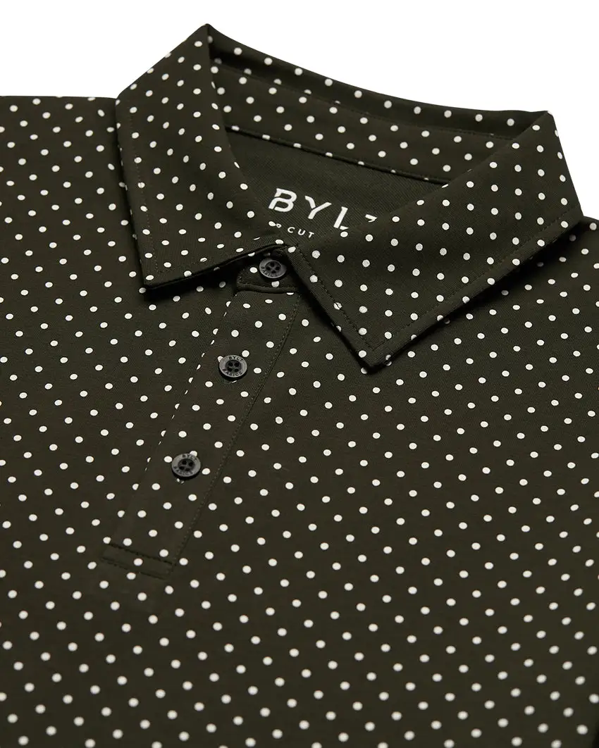 Drop-Cut: Lux Dotted Polo