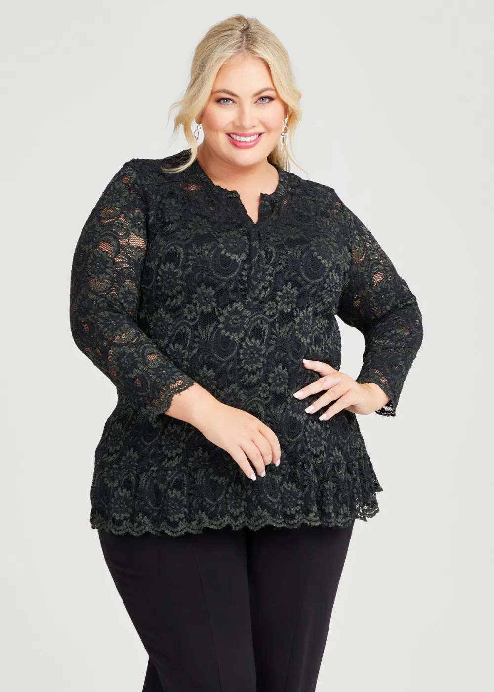 Lace Lauren Top