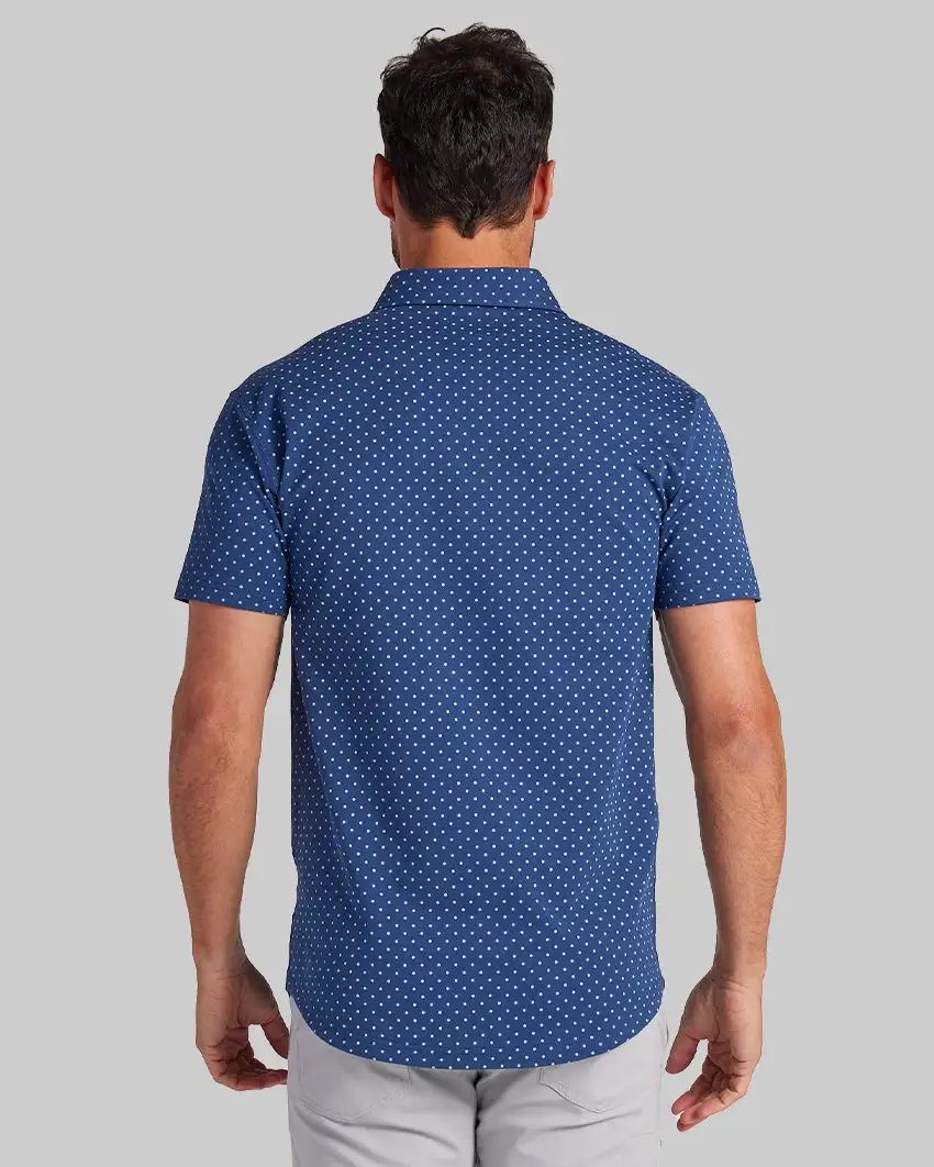 Drop-Cut: Lux Dotted Polo