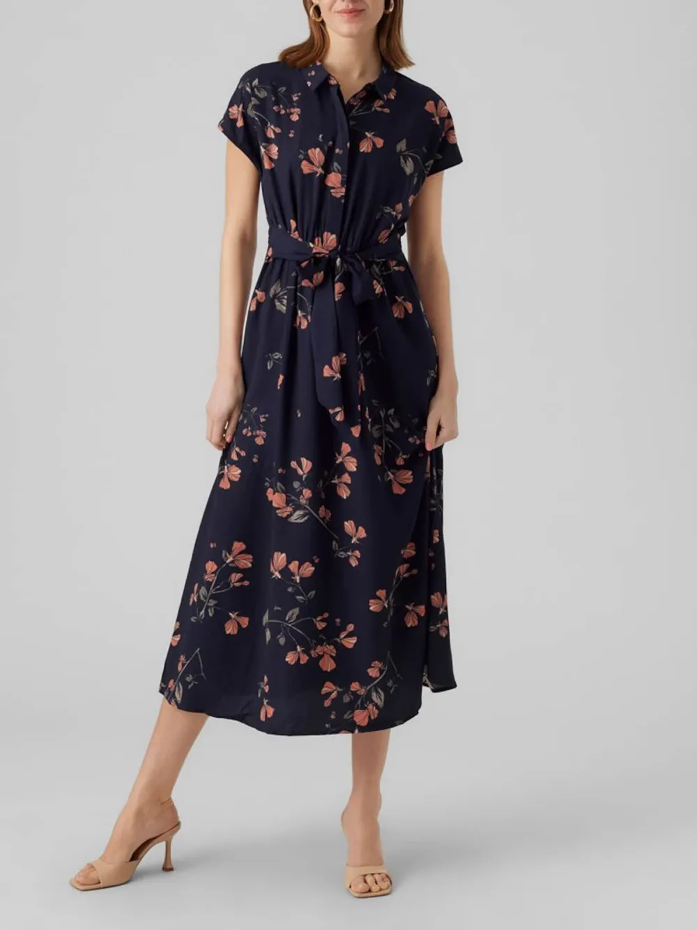 Night Blue Casual Style Dress