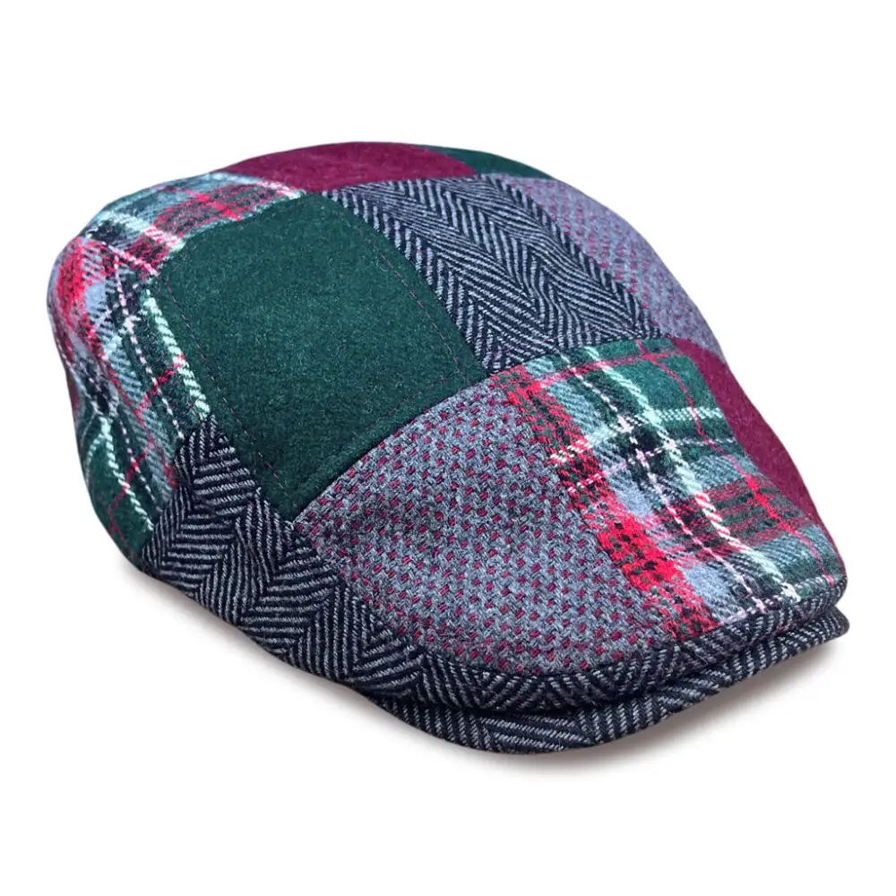 The Scrooge Boston Scally Cap - Patchwork