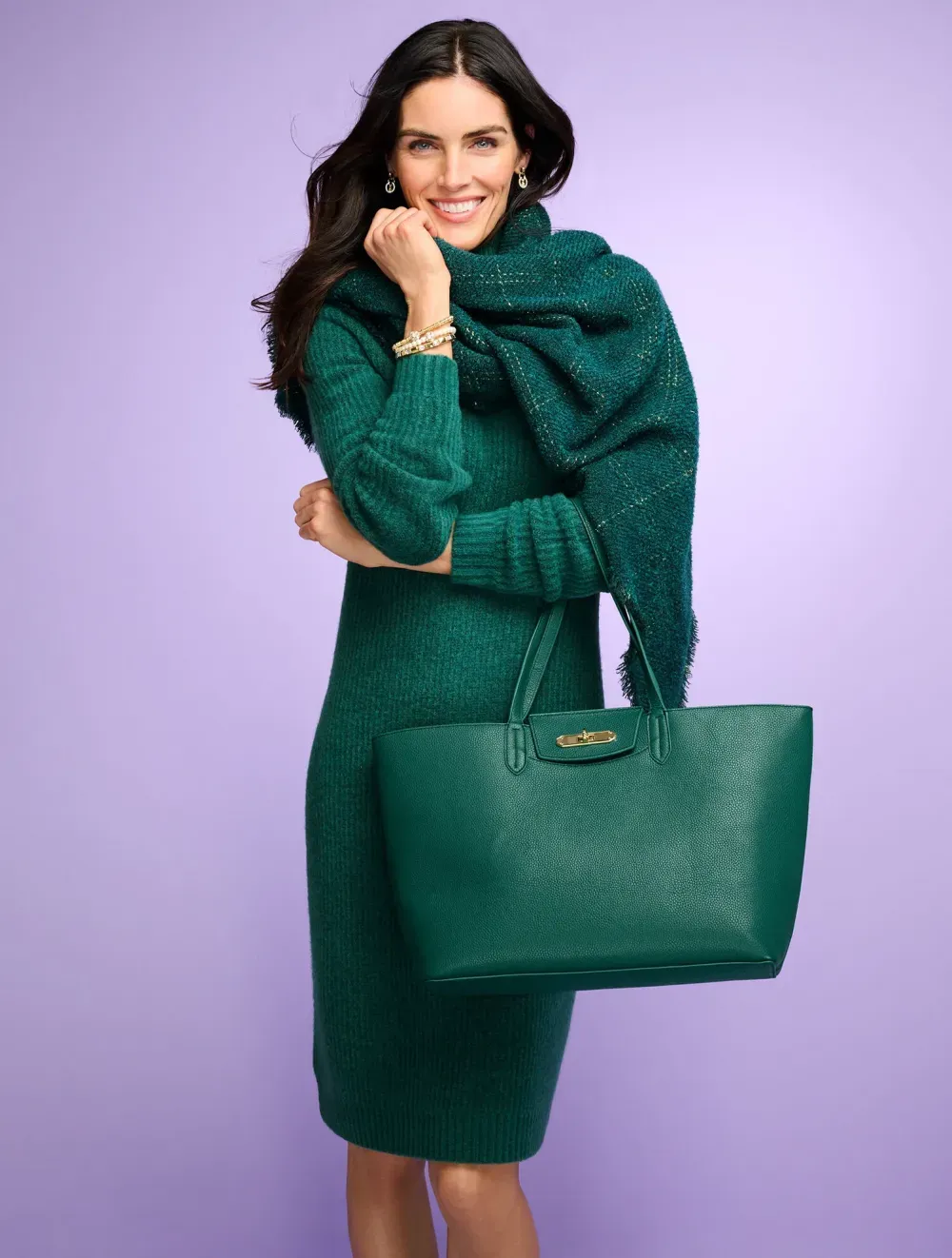 Kendell Leather Tote