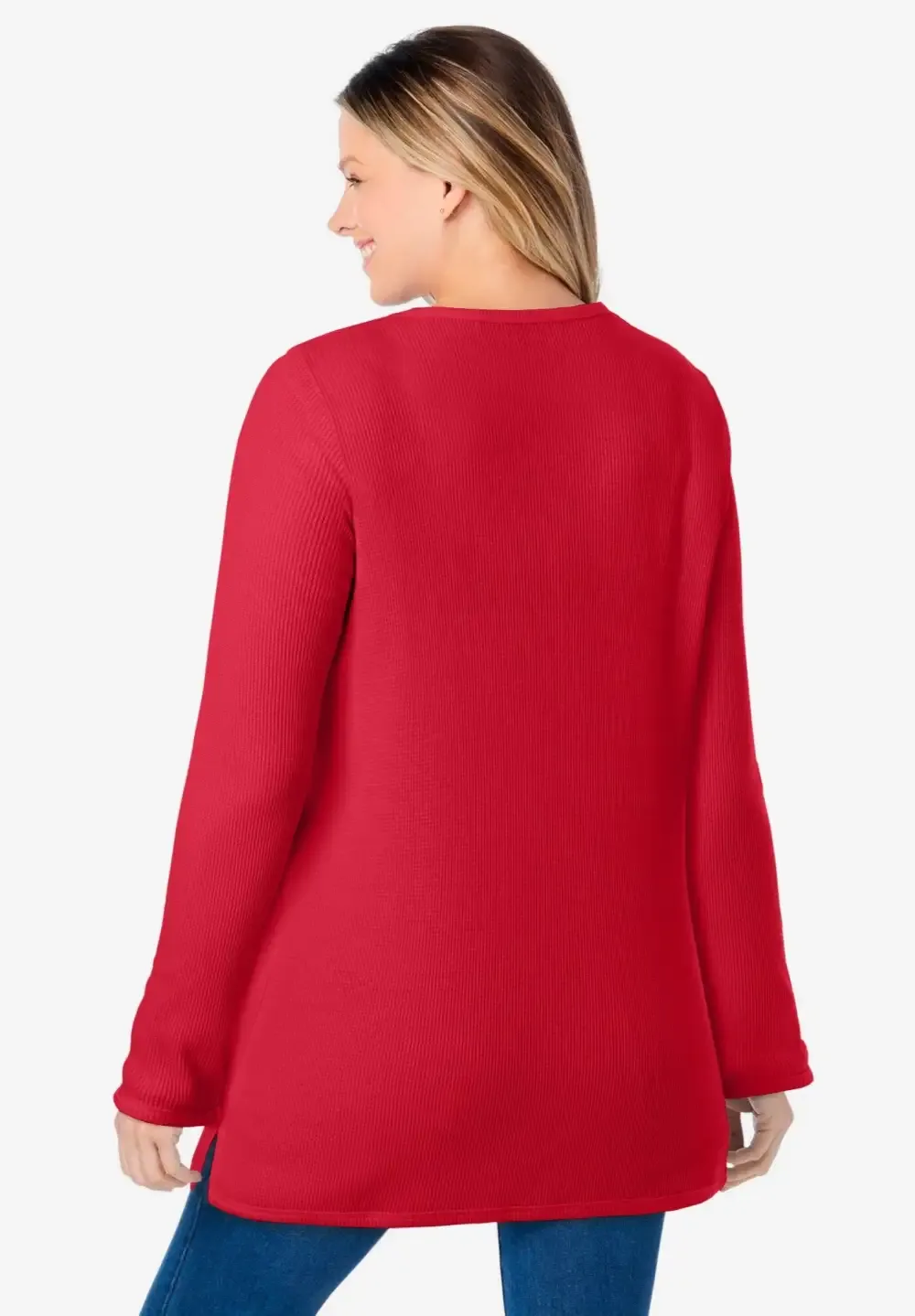 Waffle Thermal Sweatshirt